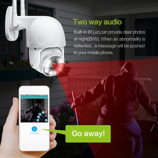 Camara PTZ exterior Wifi L251 - Imagen 2