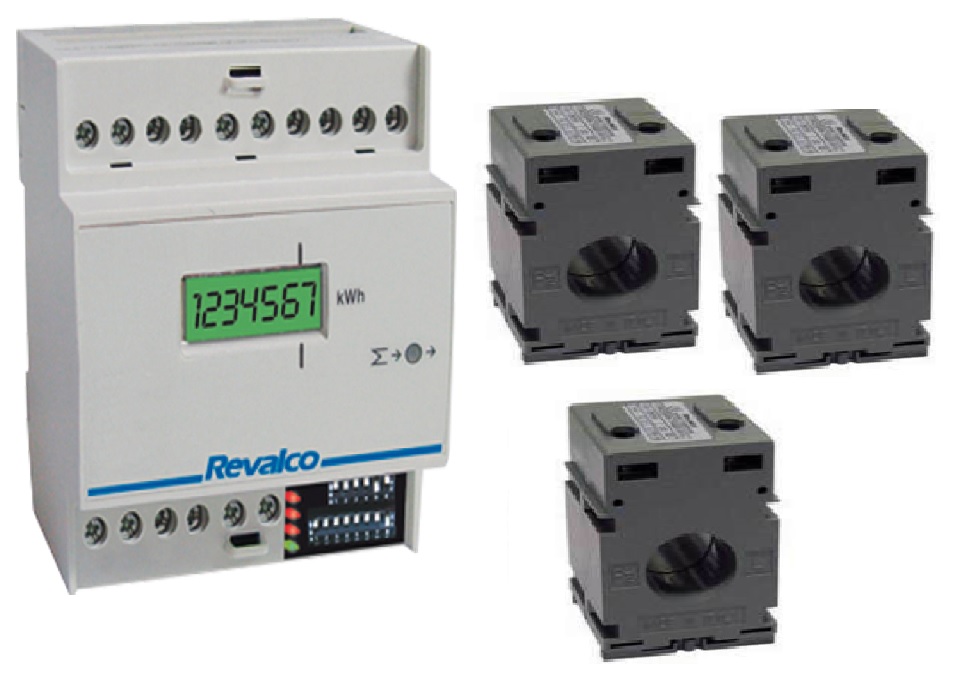 Remarcador Trifasico 250 amperes Revalco