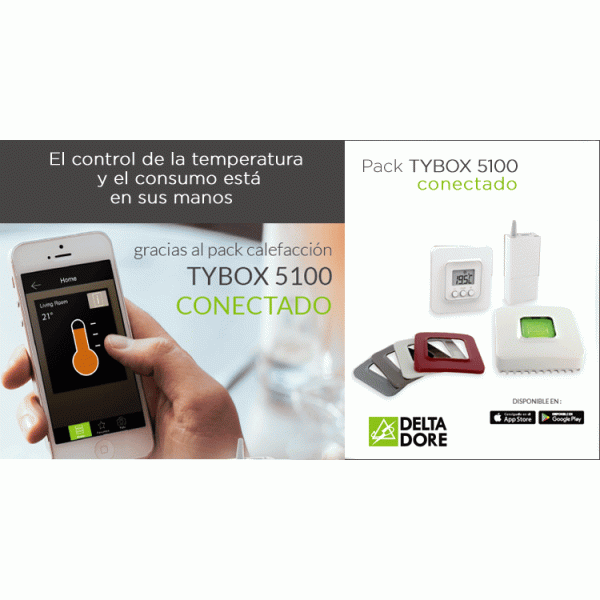 Termostato conectado Pack Tybox 5100 - Imagen 4